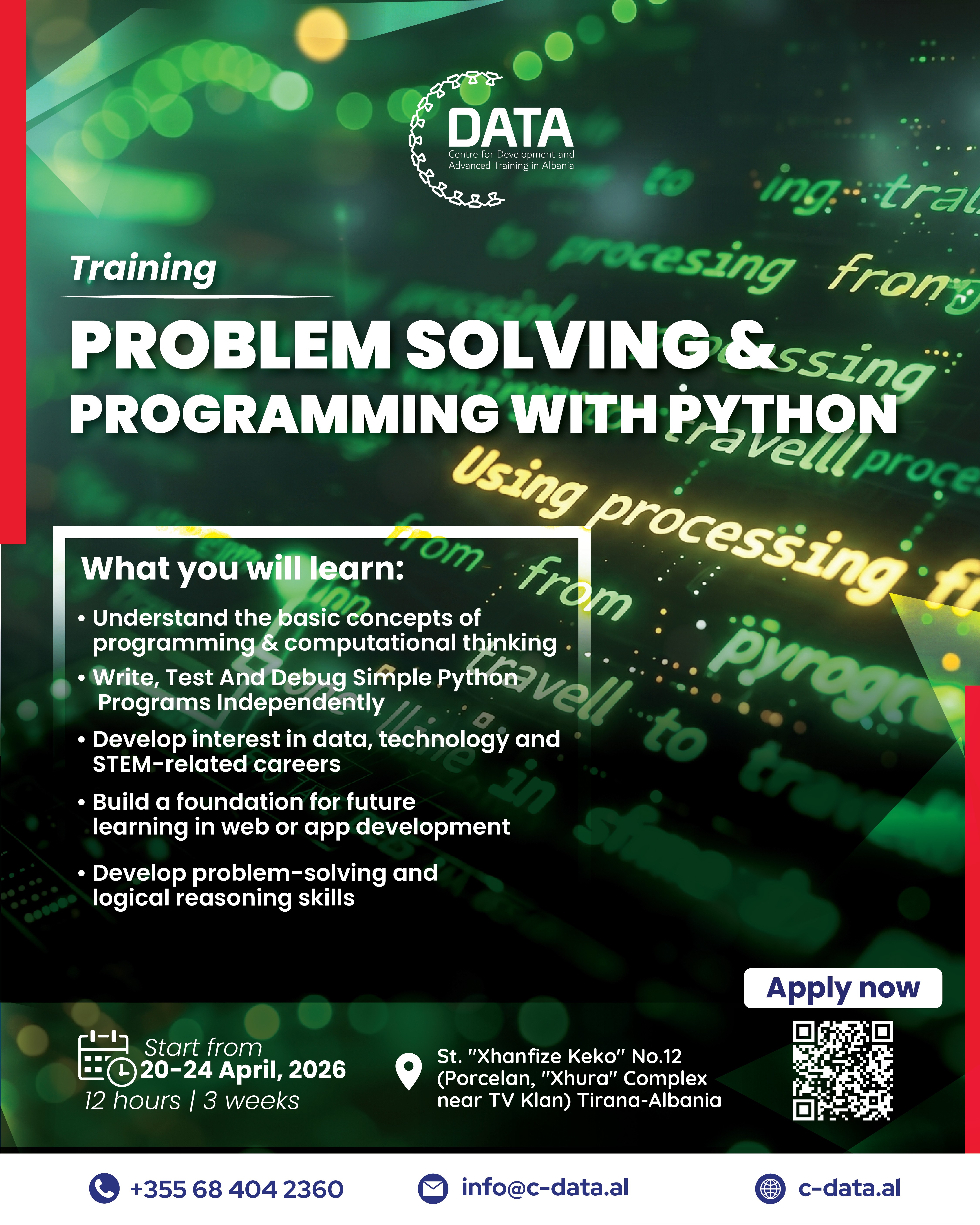 Problem Solving and Programming with Python