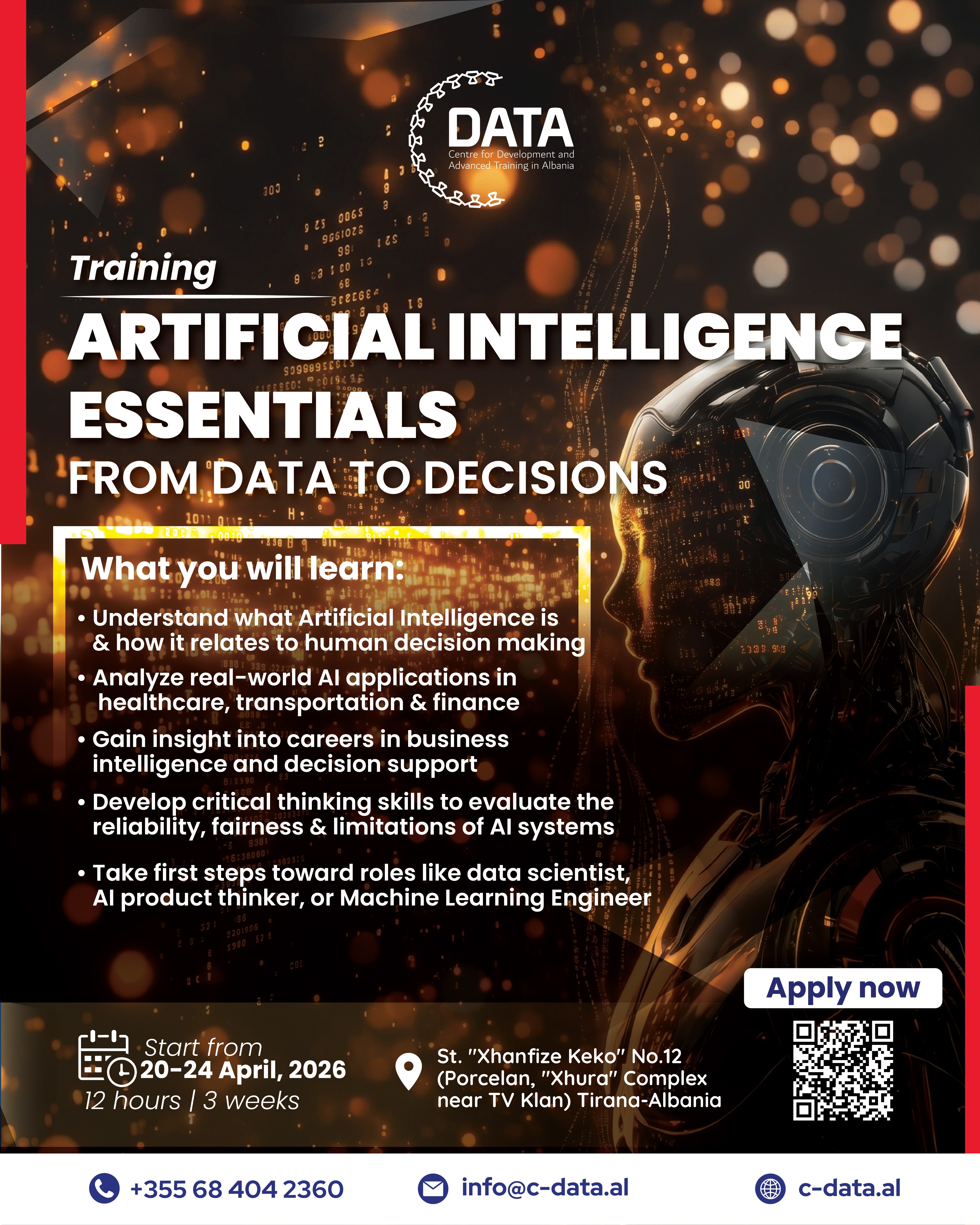 Artificial Intelligence Essentials: From Data to Decisions
